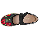 Alpargata  para mujer marca Mora Tierra Negro cod. 109066